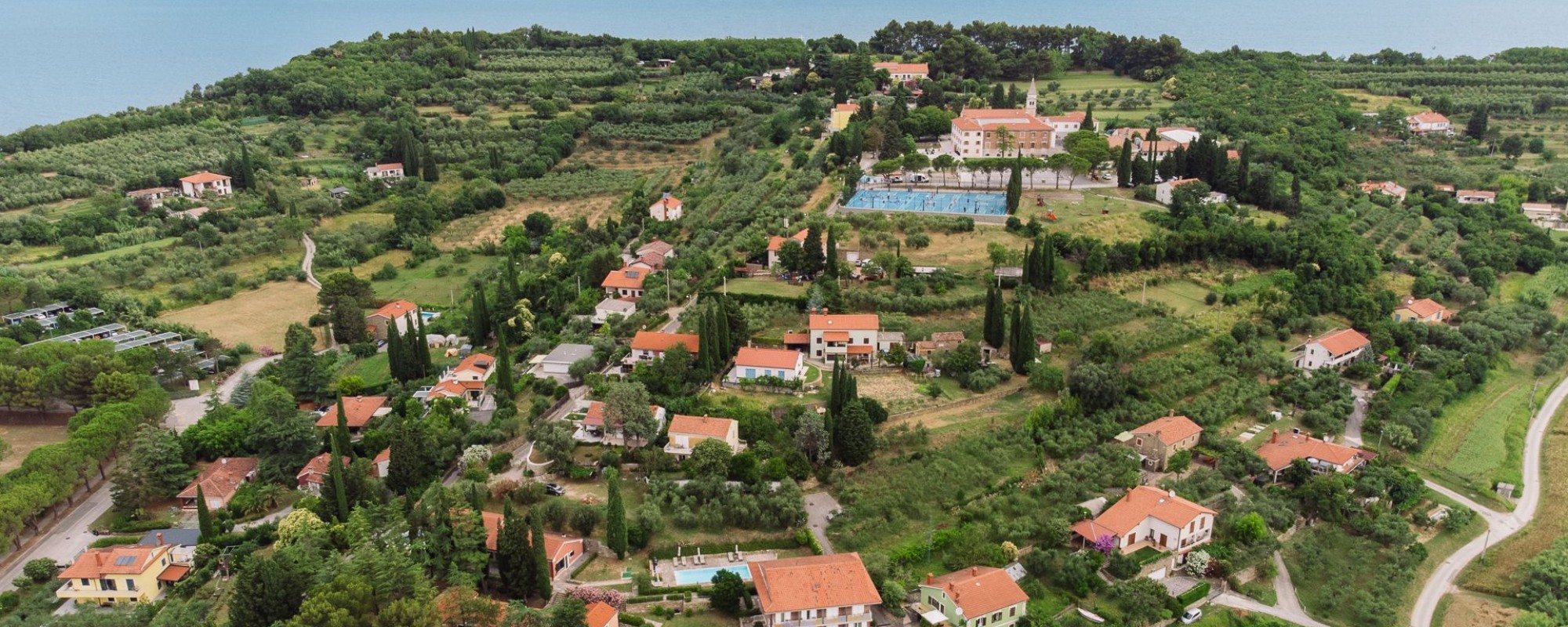 Laguna Strunjan dron