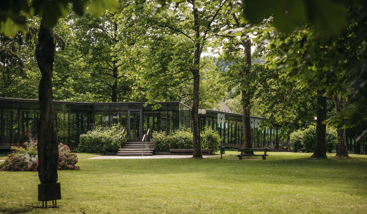 Terme Dolenjske Toplice park in panoramski hodnik