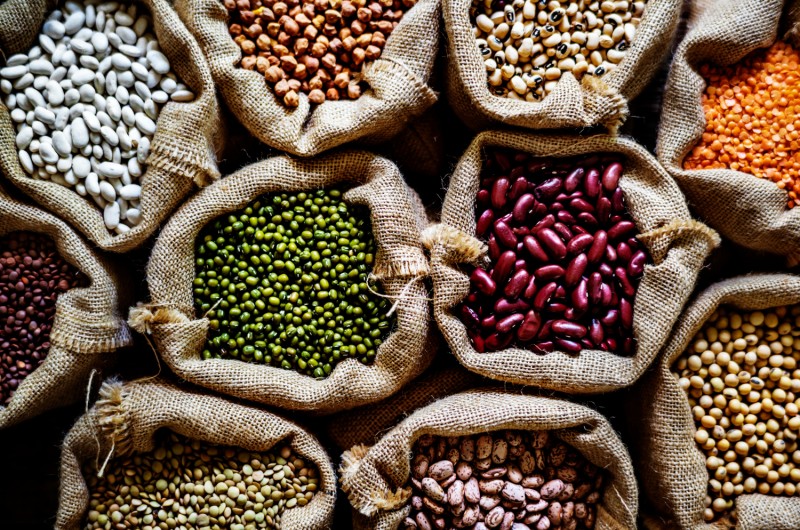 various legumes